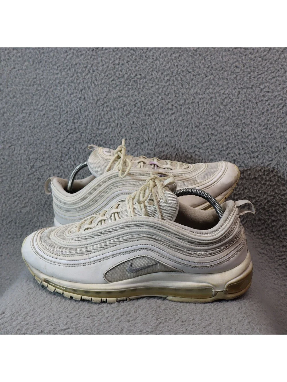 Nike Air Max 97 ‘Triple White’ Men sz 12 Sneakers 921826 101